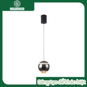 Đèn thả Spotlight kèm dải sáng - Pearl Black / GS-PST