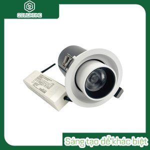 Đèn âm trần đơn rọi chỉnh hướng / GSATTT